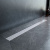 картинка W02SC-U11-080-04SB PrimeFlow Трап для душа линейный универс затвор Tile 80см цвет сталь мат от магазина Сантехстрой