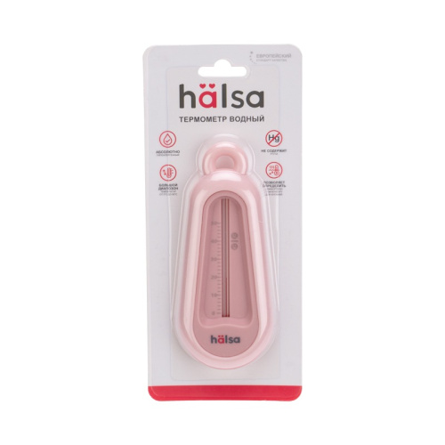 картинка Термометр водный,  розовый HALSA от магазина Сантехстрой