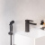 картинка 530300300 Gala смеситель для умывальника с гигиеническим душем, черный матовый от магазина Сантехстрой