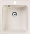 картинка Мойка кухонная GranFest QUARZ GF-Z17 1-чаш. 420*480 (белый) от магазина Сантехстрой