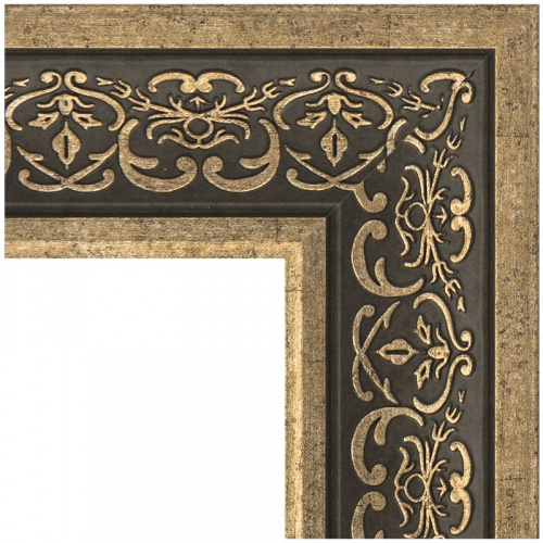 картинка Зеркало Evoform Definite 73х73 BY 3160 в багетной раме - Вензель серебряный 101 мм от магазина Сантехстрой