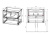 картинка Тумба под раковину Mia Slim 800 подвесная, 2 выкатных ящика soft close, Beton от магазина Сантехстрой