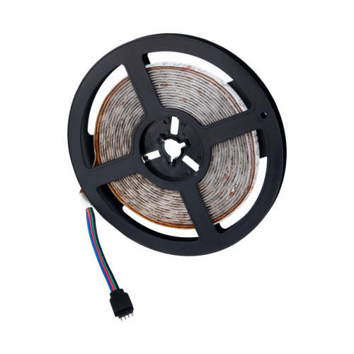 картинка Комплект светодиодной ленты 5 м с блоком питания и RGB контроллером IP65, свечение RGB LAMPER от магазина Сантехстрой