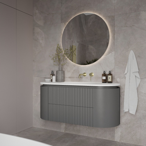 картинка Смеситель для раковины скрытого монтажа Oliveeka OL-88869017-BG, золотой матовый от магазина Сантехстрой