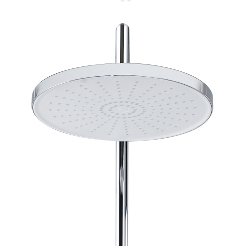 картинка Душевая колонна Azario ARIZONA со смесителем для ванны, с поворотным изливом, круглая, хром (AZ-20R) от магазина Сантехстрой