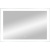 картинка Зеркало Art&Max am-sol-1200-700-ds-f-h Белое от магазина Сантехстрой