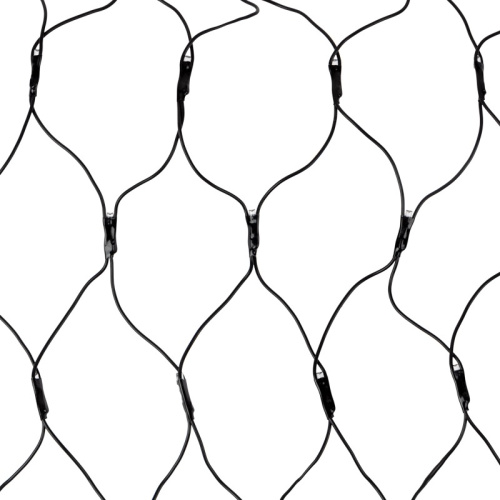 картинка Гирлянда Сеть 1х1,5м,  черный ПВХ,  160 LED Мультиколор от магазина Сантехстрой