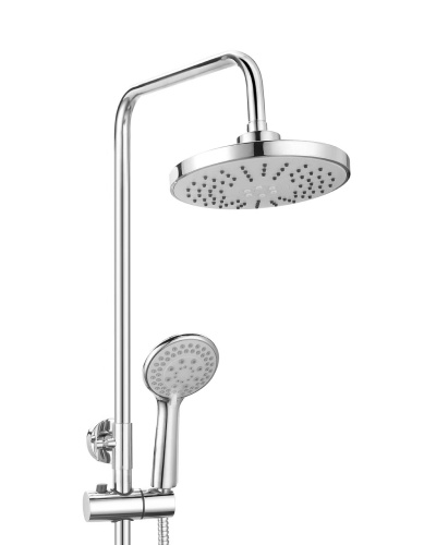 картинка OneLife P01-911cr душевая система с смесителем для ванны/душа, хром от магазина Сантехстрой
