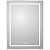 картинка Зеркало BelBagno Kraft 60 SPC-KRAFT-600-800-LED-TCH-WARM с подсветкой Сатин с сенсорным выключателем и подогревом от магазина Сантехстрой