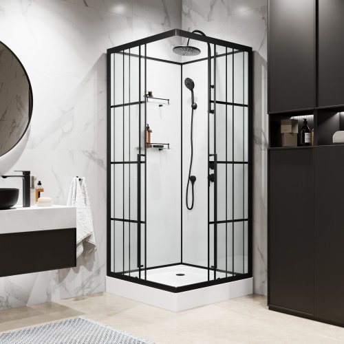 картинка Душ.каб. Niagara Standart ST100/15QR/KL/BKT (1000х1000х2250) 3 места от магазина Сантехстрой