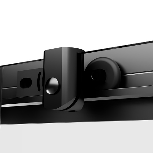 картинка W87G-403-8080-BT Sunny душ огражд квадратн, раздвижн двери 80x80 черный,стекло прозрачн от магазина Сантехстрой