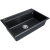 картинка Мойка кварцевая STEPIA-750, PM117551-BLM, черный металлик, 750х510, Paulmark от магазина Сантехстрой
