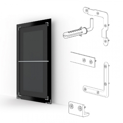 картинка Зеркало Evoform Exclusive-G Floor 200х110 BY 6353 с гравировкой в багетной раме - Виньетка античное серебро 85 мм от магазина Сантехстрой