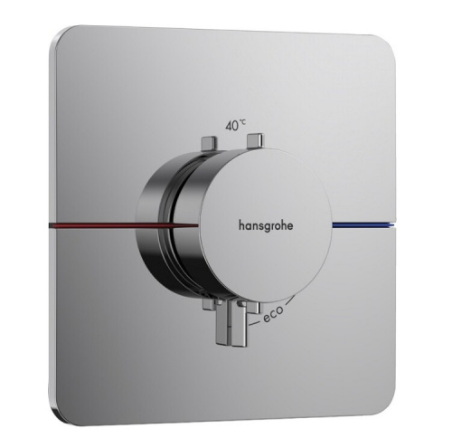 фото смеситель душ термостат хром hansgrohe comfort q хром