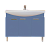 картинка Тумба под раковину Джулия -120 прямая синяя от магазина Сантехстрой