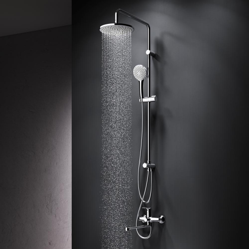 картинка F40890A94 Набор Gem: душевая система, смеситель для ванны/душа излив 320 мм, хром, шт. от магазина Сантехстрой