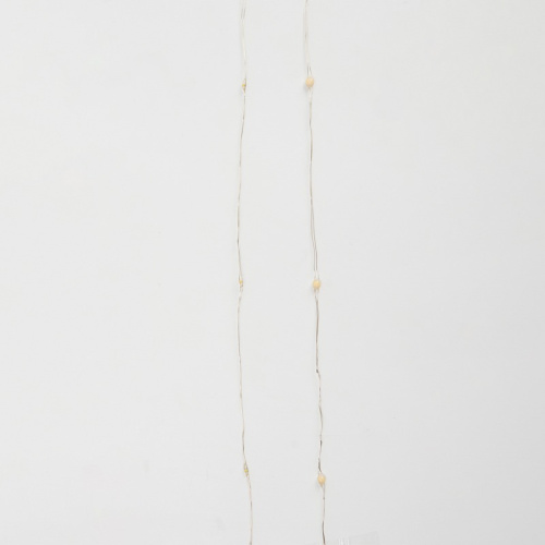 картинка Гирлянда Роса с крупными каплями 2 м,  20 LED,  цвет свечения мультиколор,  2хCR2032 в комплекте,  тонкий батарейный блок NEON-NIGHT от магазина Сантехстрой