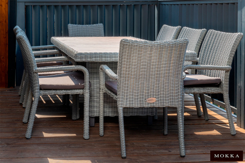 картинка ООО "Дарсена" MOKKA BELLA стул, цвет серый от магазина Сантехстрой