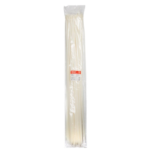 картинка Хомут-стяжка кабельная нейлоновая 1020x9,0мм,  белая (100 шт/уп) REXANT от магазина Сантехстрой
