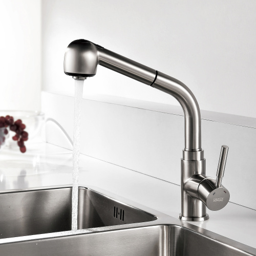 картинка Смеситель для кухни WasserKRAFT Wern 4266 Хром матовый от магазина Сантехстрой