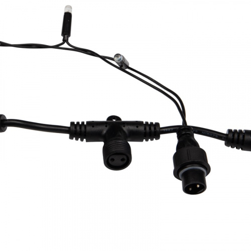 картинка Гирлянда Светодиодный дождь 2х3 м,  постоянное свечение,  черный провод,  230 В,  диоды синие,  760 LED от магазина Сантехстрой