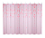 картинка Шторка для ванны FASHUN розовая с цветочным орнаментом (A8818) от магазина Сантехстрой