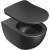 картинка Сиденье для унитаза Ravak Uni Chrome Flat X07P572 Черное с Микролифтом от магазина Сантехстрой