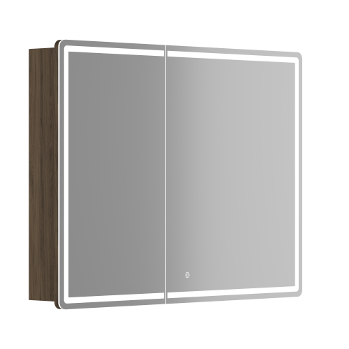 картинка Зеркальный шкаф для ванной комнаты Mirror Ceramica Nova mi100ech от магазина Сантехстрой