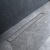 картинка W01SC-U11-080-04BM MasterFlow Трап для душа линейный универс затвор Tile 80см цвет черн мат от магазина Сантехстрой