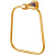 картинка Кольцо для полотенец Boheme Murano 10905-V-G Золото Фиолетовое от магазина Сантехстрой