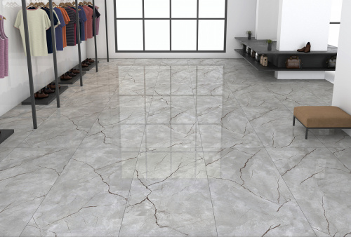 картинка Плитка керамогранитная AZARIO ATLAS GREY 60х120 Glossy (F4050821120G) от магазина Сантехстрой