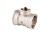 картинка Тройник, 3/4" х 1/2" х 3/4", ВВВ, латунь никелированная от магазина Сантехстрой