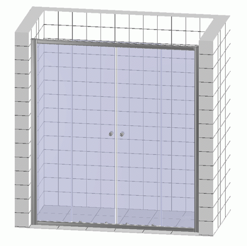 картинка Душевая дверь Ambassador 17021108ax от магазина Сантехстрой