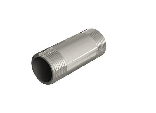 картинка Удлинитель, НН, 3/4", 3/4", 150, TIN латунь от магазина Сантехстрой
