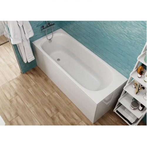 картинка Ванна акриловая VAGNERPLAST KASANDRA прямоугольная, 150х70 см, белая (VPBA157KAS2X-04) от магазина Сантехстрой