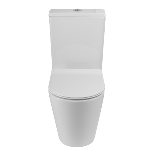картинка Унитаз-компакт безободковый со смывом TORNADO BelBagno FLAY-TOR BB2149CP-TOR от магазина Сантехстрой