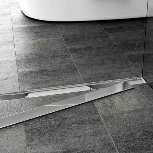 картинка Душевой лоток Azario AZ-CH 650 K с решеткой Klasik от магазина Сантехстрой