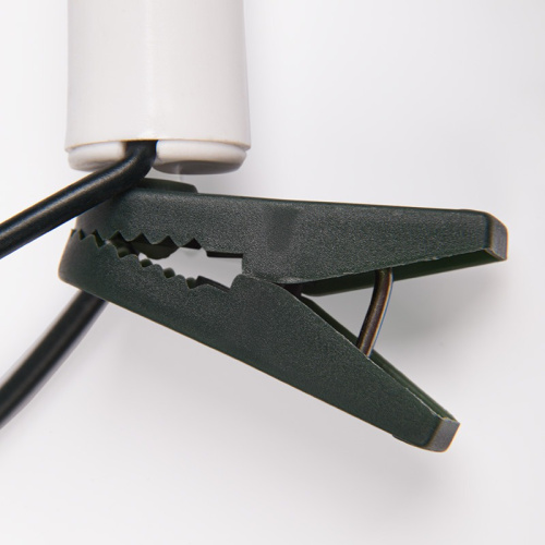 картинка Гирлянда Свечи 10м,  темно-зеленый ПВХ,  50 LED ТЕПЛЫЙ БЕЛЫЙ от магазина Сантехстрой