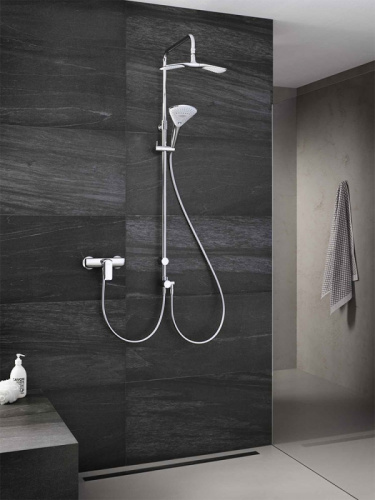 фото смеситель для душа kludi 417100575 хром