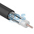 картинка Кабель коаксиальный RG-6U,  75 Ом, CCS/Al/Al,  48%,  100 м, OUTDOOR,  черный,  PROconnect от магазина Сантехстрой