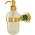 картинка Дозатор для жидкого мыла Boheme Murano 10912-GR-G Золото Бирюзовый от магазина Сантехстрой