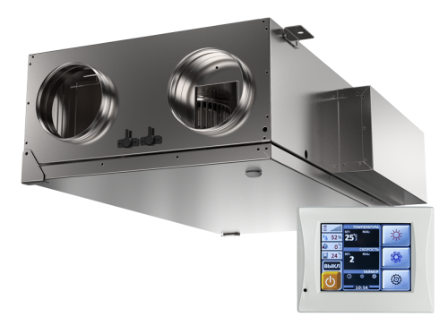 картинка Установка приточно-вытяжная SHUFT UniMAX-P 800 CW-A от магазина Сантехстрой