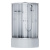 картинка W94C-401A-090MT X-Joy Deep кабина душевая  90x90, 1/4 круга,  профиль мат.хром, стекло прозрачное от магазина Сантехстрой