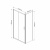 картинка Душевой уголок Garda VSR-1G8015CLG, 1500*800, брашированное золото, стекло прозрачное от магазина Сантехстрой