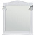 картинка Зеркало RUSH с полкой DEVON 105 Белый, матовый (DEM750105W) от магазина Сантехстрой