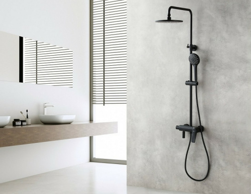 картинка Душевая система Lemark Bronx (LM3762BL) от магазина Сантехстрой