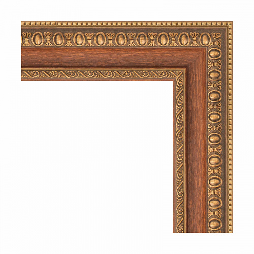 картинка Зеркало Evoform Definite 65х65 BY 3139 в багетной раме - Бронзовые бусы на дереве 60 мм от магазина Сантехстрой