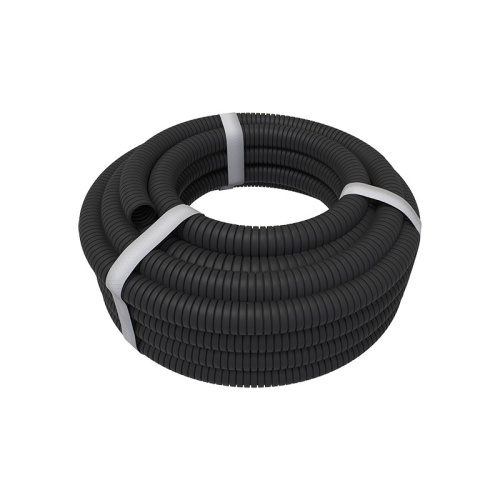 картинка Труба гофрированная из ПНД,  с зондом,  черная,  Ø32 мм REXANT от магазина Сантехстрой