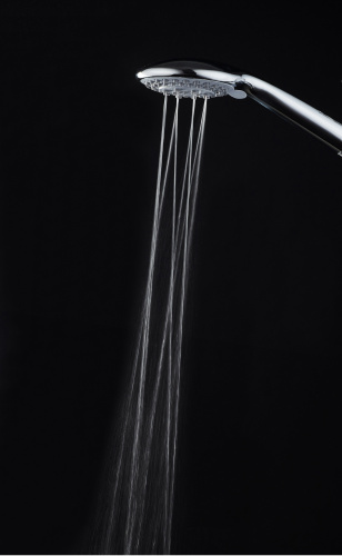 картинка Лейка для душа Orange O-Shower OS01 d 105 мм, 5 режимов, хром от магазина Сантехстрой