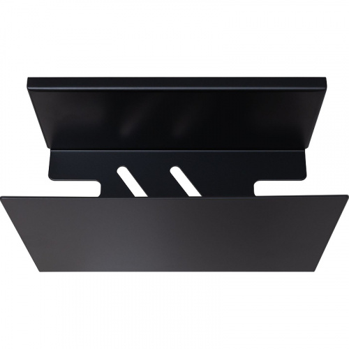 картинка Металлическая полка Aquanet Магнум 20 274190 Черная матовая от магазина Сантехстрой